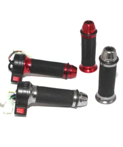 22mm Rubber Anti-Slip Motorcycle Grip Set FOR MOTORCYCLE