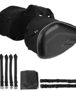 58L Motorcycle Rear Side Bags Waterproof Panniers FOR MOTORCYCLE