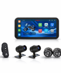 Navigation GPS moto portable 6,25" étanche IP67 avec CarPlay sans fil & Android Auto POUR MOTO