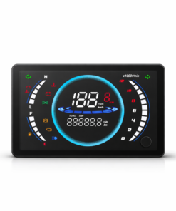 Compteur de vitesse numérique moto étanche 7 pouces + odomètre numérique POUR MOTO - modèle s78