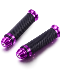 Jeu de poignées moto antidérapantes en caoutchouc 22mm POUR MOTO