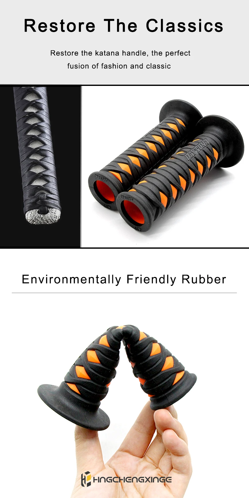 Texture et motif des poignées moto POUR MOTO