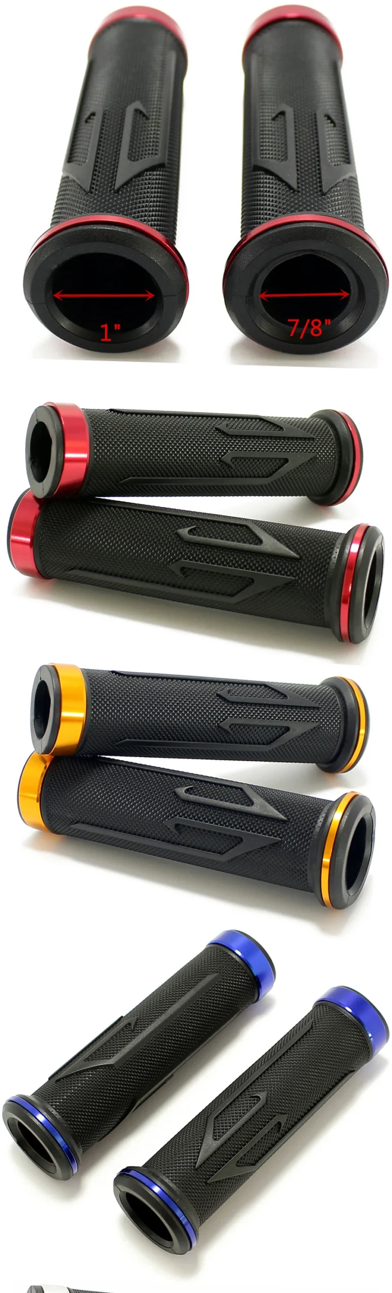 Installation des poignées moto et compatibilité guidon POUR MOTO