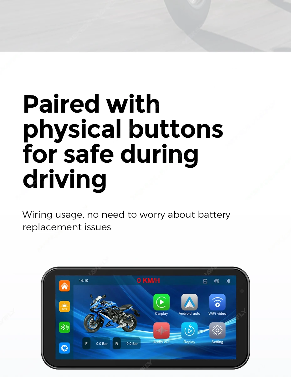 Accessoires moniteur moto pour aprilia etx 350 e