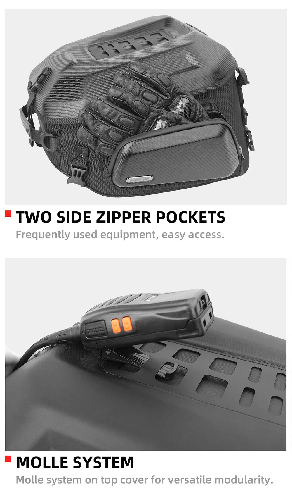 Sac de selle arrière POUR MOTO image 17