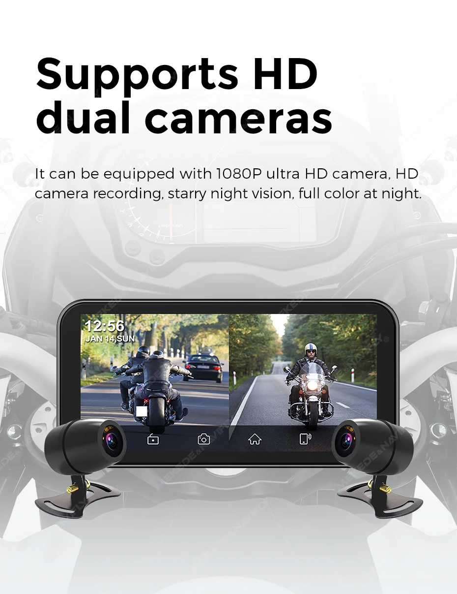 Détails système de navigation GPS moto pour aprilia etx 350 e