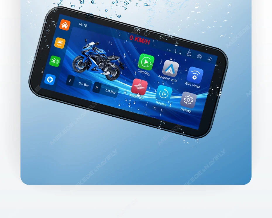 Connectivité WiFi du moniteur moto pour aprilia etx 350 e