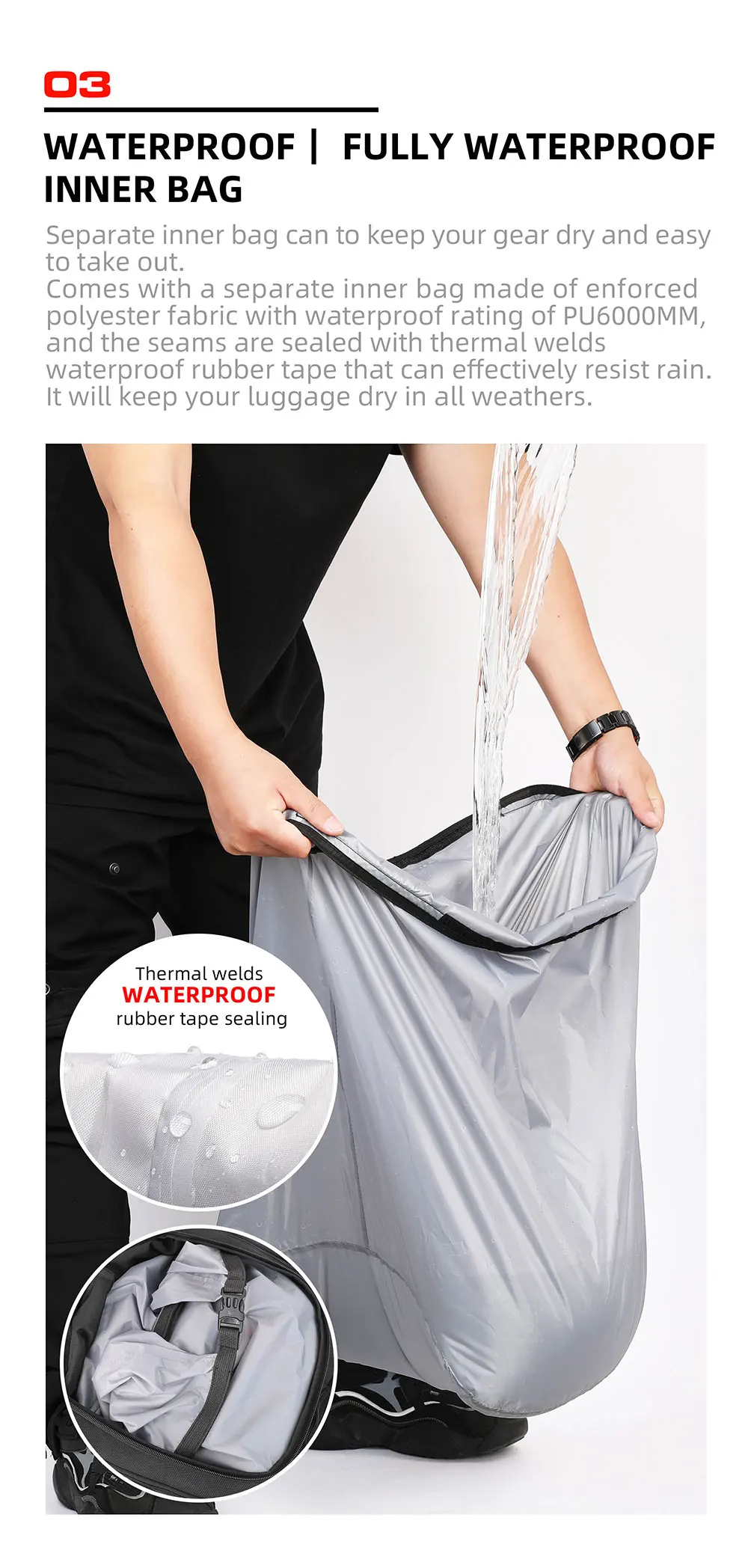 Sac de selle arrière POUR MOTO image 8