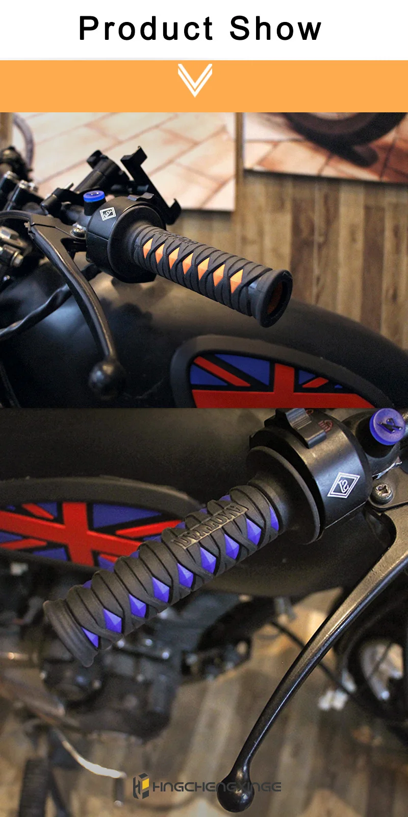 Jeu de poignées moto POUR MOTO image 8