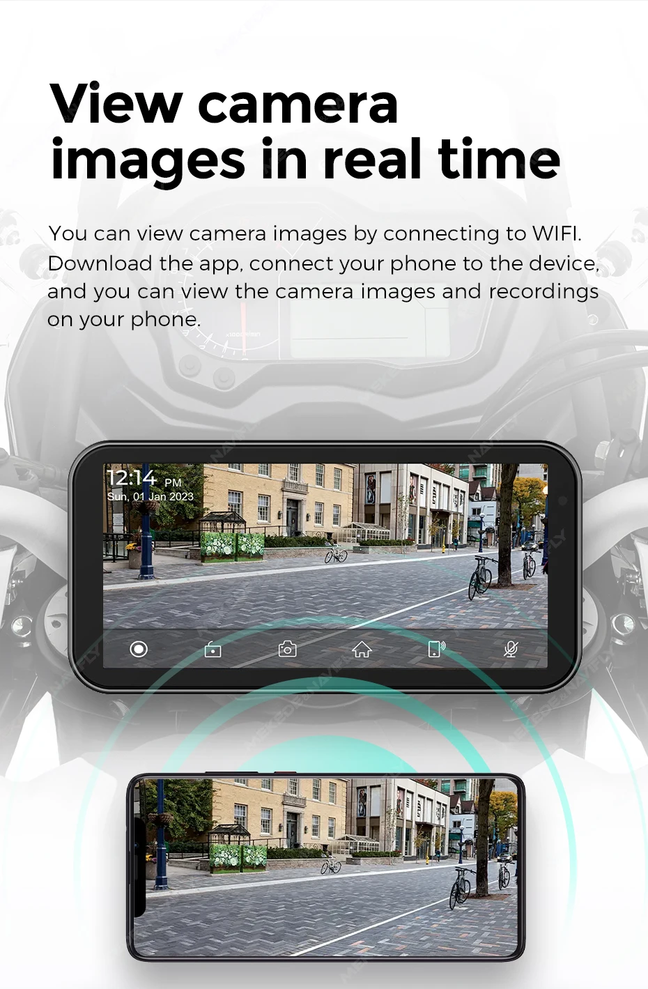 Prise en charge stockage TF MicroSD pour aprilia etx 350 e