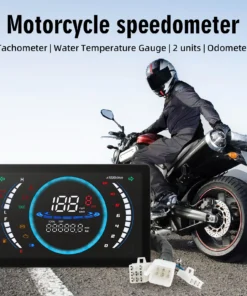 Waterproof Motorcycle Digital Speedometer 7 inch + Digital Odometer FOR MOTORCYCLE - model s78